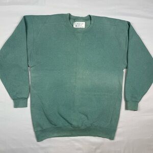 Vtg LL Bean Russell Athletic Mens Crewneck Sweatshirt Sz Medium 90s Faded B2